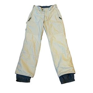 Burton Bio-Lite Women’s Ski Snowboard Pants Tan Size Medium Like New!